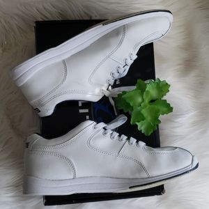 Elite Atlas White Blue Bowling Shoes